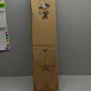 CozyNova Pool Towel Rack Outdoor  Adjustable 51-71 Inch Freestanding Pool Float Storage Rack with 6 Foldable Arms, for Towels & Swim Gear (Black)