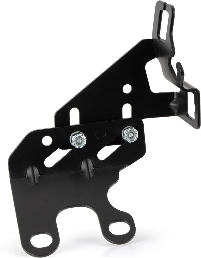 PSLER 8031 Throttle Cable Bracket Kit - Suitable for Both 265-400 SBC and 396-454 BBC Engines, for Vehicles' Throttle, Transmission and Cruise Control Systems (Black)