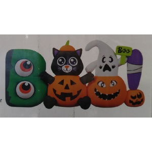 Meland 8FT Halloween Blow Up Yard Decorations with Built-In LED Lights, Halloween Yard Inflatables for Outside Outdoor