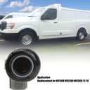 Reverse Backup Parking Sensor Replacement for NV1500 NV2500 NV3500 1218 Rear Parking Assist Sensor Replace Part Number 25994 1PA6B Black