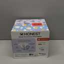 The Honest Company Comfort Dry Disposable Overnight Diapers for Sensitive Skin, Hypoallergenic, Baby Cozy Cloud and Star Signs Design Club Box Size 4 (2237 lbs) 48 Count