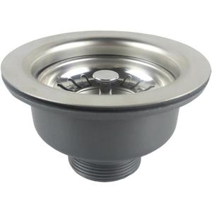 4-1/2 Bowl Type Stainless Steel Sink Strainer Drain Kit for Kitchen Sink XK223C048