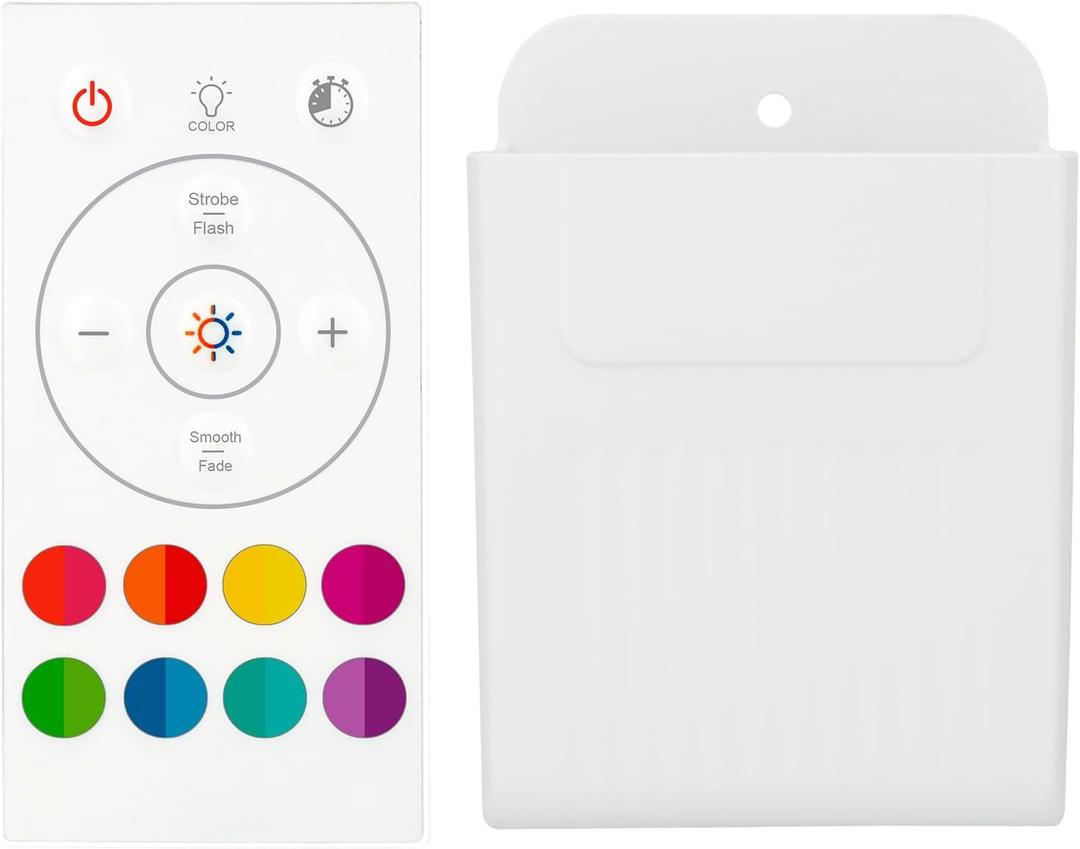 Replacement Remote Control for GE LED+ Color Lamp Light Bulbs,Same with Item Picture,with Wall Mounting Bracket