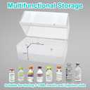 Insulin Vial Storage Box Holder for Fridge, 8 Slots Diabetic Insulin Vial Case Organizer Protector for Travel Fits 5ML-15ML Insulin Injection Vials (White)