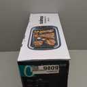 Smokeless Grill Indoor, CUSIMAX Electric Grill, 1500W Portable Korean BBQ Grill with LED Smart Display & Tempered Glass Lid, Non-stick Removable Plate, Dishwasher Safe, Black