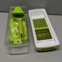 "Premium 12-in-1 Vegetable Chopper - Complete Kitchen Gadget for Slicing, Dicing, and Shredding"
