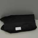 NICETOWN Linen 100% Blackout Door Curtains for French Front Door, Farmhouse Privacy Thermal Insulated Room Darkening Window Covering for Bedroom Living Room, W26 x L69 inch, 1 Panel, Natural