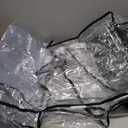 bemece Double Stroller Rain Cover, Weather Shield Double Stroller for Side by Side Seats Twin Stroller, Baby Outdoor Activities Accessories, Protects Children from Rain, Snow, Wind