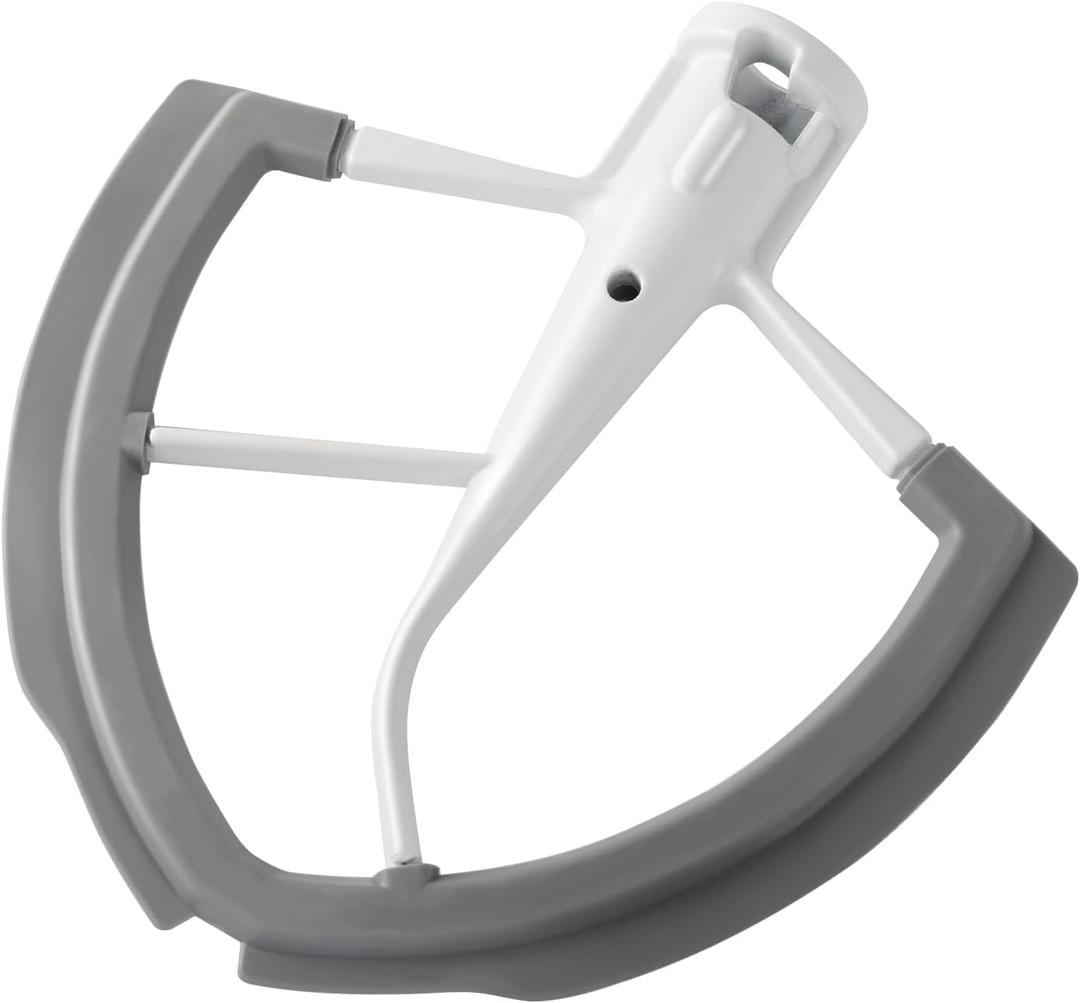 Flex Edge Beater for KitchenAid 6 Quart Bowl-Lift Mixer, 6 QT Silicone Edged Paddle Attachment