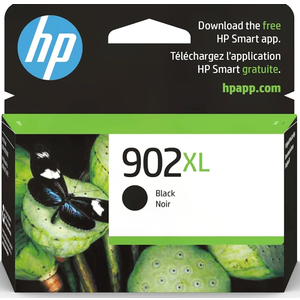 HP 902XL Black High-Yield Ink Cartridge Printers | Works with Printer Series: OfficeJet 6954,6958,6962,OfficeJet Pro 6968,6975,6978 | Eligible for Instant Ink-| T6M14AN,(Pack of 1)