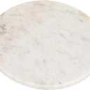 Round White Marble Cutting Board 11"