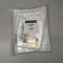 400 Industrial Strong Clear Poly Bag Combo Set - 100 Bags Per Size - 6x9, 8x10, 9x12, 11x14 - Super Strong Seal with Suffocation Warning