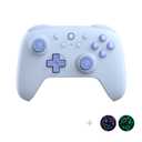 8Bitdo Ultimate 2C Hall Effect Joysticks Bluetooth Controller with Remappable L4/ R4 Bumpers, 6-axis Motion Control, Rumble Vibration and Turbo Function for Switch/ Switch 2 (Blue)
