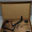 Monitor Stand Riser with 50 LB Capacity, Stable Wood Computer Monitor Stand for Desk Organizers, Anti-slip Computer Riser Monitor Shelf for PC Laptop Notebook Printer Computer iMac, Rustic Brown