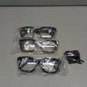 miyya Stylish Reading Glasses for Women, Cheaters Eyeglasses, Oversized Blue Light Readers, Fashion Eye Glasses (Pack of 3, Black + Tortoise + Gray Leopard)