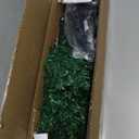 4.5-ft Pre-lit Pencil Artificial Christmas Tree with White LED Lights