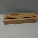 Dual-Voltage Curling Iron: 110V-240V 1 1/2 Inch Ceramic Wide Barrel 2-in-1 Curling Iron for Chin Length Hair - Europe Travel for Soft Curls with Clamp (Gold)