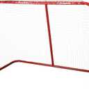 Franklin Sports Youth Street Hockey Net - Indoor Outdoor Steel Hockey Goal for Kids Roller Street - 54" Inches