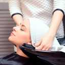 Salon Towels for Hair Stylist - Pack of 24, Not Bleach Proof, 16 by 27 Inches, Highly Absorbent Cotton Towels for Hand, Gym, Beauty, Spa, and Home Hair Care (White)