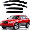 KPY Rain Guards Fit for 1999-2003 Lexus RX300 RX350, Out-Channel Window Visors Vent Wind Deflectors 4PC, Car Accessories for 99-03 Lexus RX Series