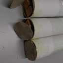 Artmag 4 Pack Magnetic Poster Hanger Frame, 28x22 28x40 28x30 Light Wood Wooden Magnet Poster Frame for Maps Canvas Artwork Pictures Poster Hangers Frames (Teak,28")