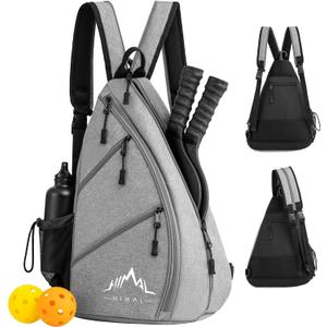 Himal Pickleball Bag Adjustable, Pickleball Backpack with Water Bottle Holder for Men and Women