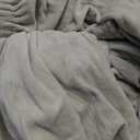 H.VERSAILTEX Real Velvet Plush 3 Piece Stretch Sofa Covers Couch Covers for 2 Cushion Couch Loveseat Covers Width Up to 72 Inch Thick Stay in Place (Medium Sofa, Oatmeal)