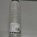 PAW - Disposable Paper Cups (8,5 oz, 50-Pack), Hot & Cold Paper Coffee Cups, Dark Green Drinking Cups for Party, BBQ, Christmas, New Year's Eve, Picnic