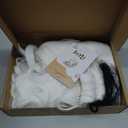 Men's Colonial Judge Wig Washington Costume 18th Century Gentleman Wig Historical Barrister Cosplay Wig for Halloween Christmas Party Aristocrat Court Costume Wig (White)