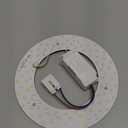 24W 3 Color Temperature LED Flush Mount Ceiling Fan Light Kit Replacement LED Light Board Panel,Retrofit LED Light Engine