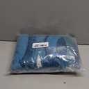 Smiry Velvet Seat Covers for Dining Room Chair Set of 6, Stretch Fit Removable Washable Chair Seat Cushion Protector Slipcovers with Ties, Teal