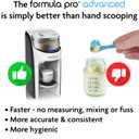 Baby Brezza New and Improved Formula Pro Advanced Formula Dispenser Machine - Automatically Mix a Warm Formula Bottle Instantly - Easily Make Bottle with Automatic Powder Blending, White