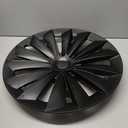 2025 Wheel Covers for Tesla Model Y Accessories 2024 19 Inch 4 Pcs Rim Protector Wheel Cover Replacement Compatible with Tesla Y 2024 2023 2022 2021, not fit for Model Y Juniper 2026 (Uberturbine- Matte Black)