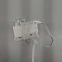 SUOSDEY Kids Jacquard Corset Belt with Soft Bones Girls Teens Pirate Halloween Renaissance Lace-up Black Waist Corset Belt (Fit Waist Size 24"-27", 03-white(jacquard))