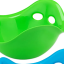 Goji Baby Wobble Toys - 2 Pack Green  Educational Sensory Toys for Toddlers - Perfect for Elementary School Students, Classrooms, Playrooms, and Daycares)