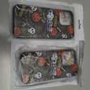 Case for iPhone 16 Halloween Ghost Pumpkin Design,Black Matte Soft Slim Fit TPU Anti-Scratch Shockproof Protective Cover Phone Case for iPhone 16 (pumpkin spider web)