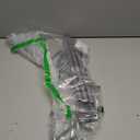 Over The Door Towel Rack, Over Door Towel Rack for Bathroom Door, Triple Towel Storage Holder with Hooks (Silver) (17.32"L)