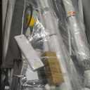 Yacul Baby Bassinet, Bedside Crib Sleeper with Wheels and Music Box, Breathable Mesh Height Adjustable Baby Bedside Sleeper, Portable, Dark Gray