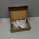 Baderke 9 Pack 5" Clear Window Propagation Stations Plastic Window Planter with Suction Cups & Traceless Nails, Propagated Plant Holders with Bottle Brush, Wall Hanging Planter Vases Terrarium Gifts