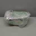 JiatuA Plastic Storage Basket with Handle Portable Shower Caddy Tote Organizer Basket Bin for Bathroom Kitchen Dorm Room Bedroom, Green (Large)