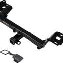 Class 3 Trailer Hitch, Tow Hitch 2-Inch Receiver, Compatible with 2018-2026 Jeep Compass, 2017 Jeep Compass (Built in Mexico), Multi-Fit Hitch to Receive Ball Mount,Cargo Carrier. 13363