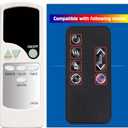 Replacement Remote Control for Real Flame Electric Fireplace 1360E 1360E-BK 1340E 1340E-BK