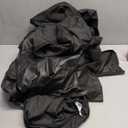 Seapisode 3 Bow Fade and Crack Resistant Bimini Top Replacement Cover，600D Marine Grade Polyester Waterproof Sun Shade Boat Canopy，Easy Install Zipper Sleeves Boat Awning, Black 6'L 67"-72" W