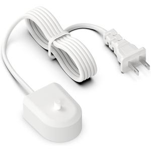 Compatible with Philips Sonicare Electric Toothbrush Charger, Philips Sonic HX6100 Series Inductive Charging Base Flosser, HX3000 / HX6000 / HX8000 / HX9000 Series Portable Waterproof Power Cord