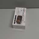 KWANWA Alarm Clock, Digital Clock, Constantly 1.2'' LED Blue Digits Display, Battery Powered, Snooze, Small Wall Clock, Desk Clock, Clock for Bedroom, Alarm Clock for Heavy Sleepers