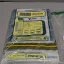 ControlTek SafeLok 9" x 12", Clear, 100 Bags, Tamper-Evident Deposit Bags for Cash Handling & Valuables, Moisture, Heat and Cold Sensitive Ink, Tear-off receipt + Large Barcodes 585087