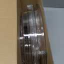 LAMU Rotating Makeup Organizer for Vanity, 10.6in 2 Tier Lazy Susan Turntable Stackable Spinning Skincare Organizer Cosmetic Perfume Tray Display for Bathroom Counterop, Large Capacity, Clear