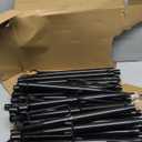 6 Pack 10 ft Heavy Duty Metal String Light Poles Adjustable Outdoor Lighting Stand for Patio,Backyard,Garden,Party & Wedding Rustproof & Sturdy with Hooks