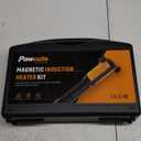 Induction Heater 1200W for Bolt Removal, Magnetic Heating Tool with 6 Coils, Handheld Heat Tool for Rusty Nuts and Bolts, Yellow