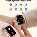 Smart Watch Fitness Tracker (Answer/Make Call), 24/7 Heart Rate Spo2 Blood Pressure Monitor Sleep Tracker, 114 Sports Modes Pedometer Calorie Step Tracker, Waterproof Activity Tracker for Women
